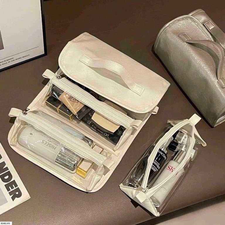 TÚI ĐỰNG MĨ PHẨM ĐỒ CÁ NHÂN GẤP GỌN