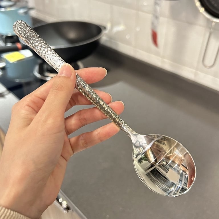 set 10  Thìa vàng trắng