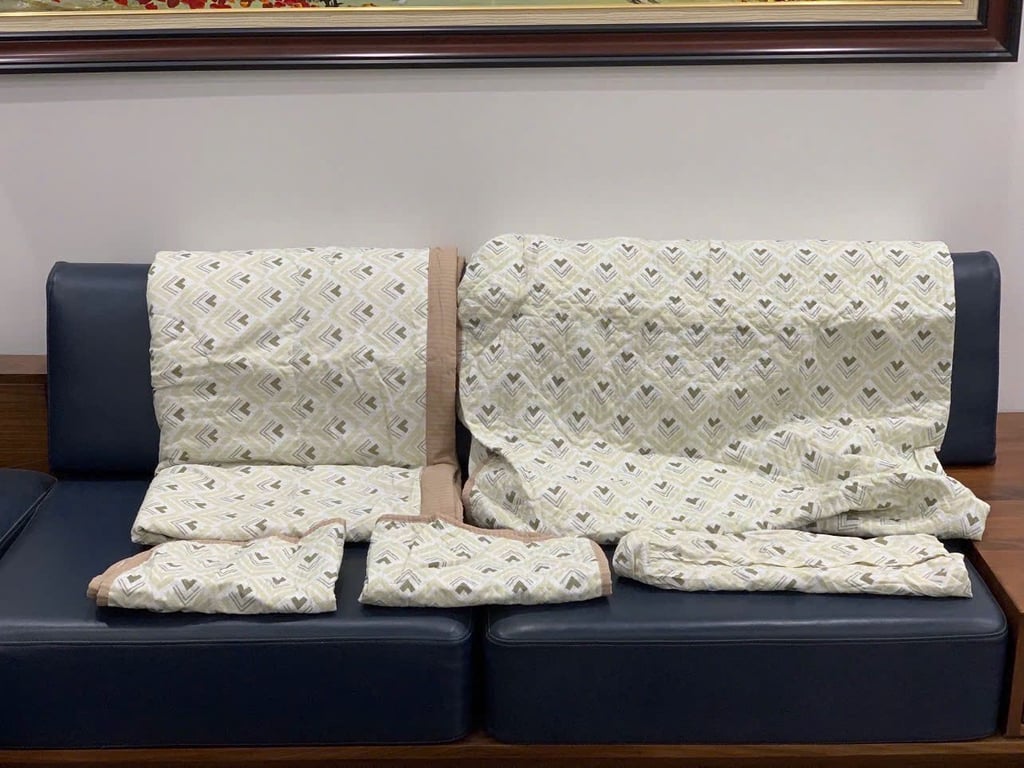 Bộ chăn ga gối đũi cotton OEKO, size 180x200cm