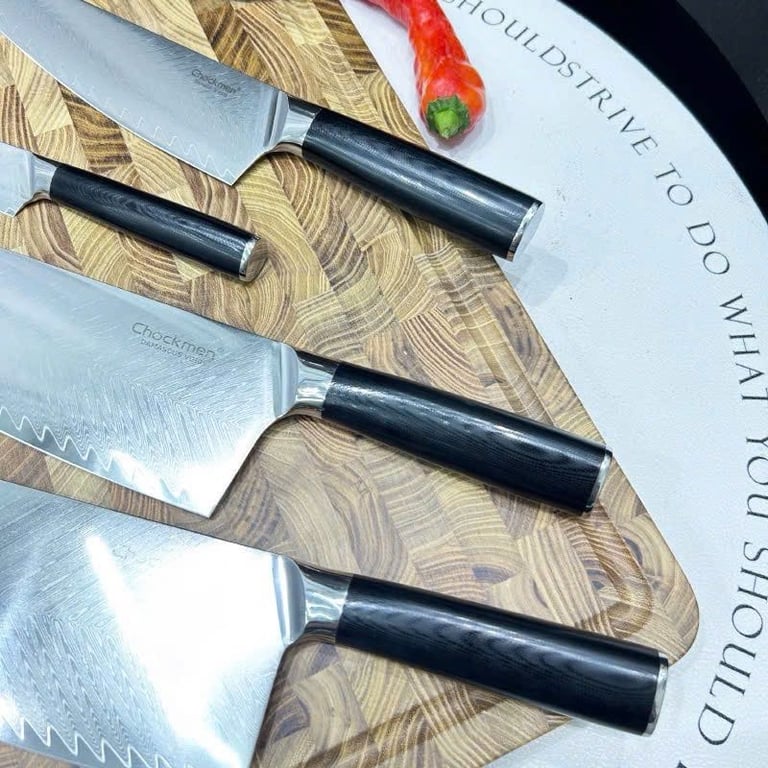 Dao thép DAMASCUS VG10 CHOCKMEN