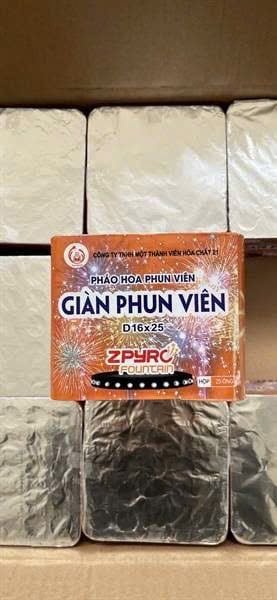 GIÀN PHUN VIÊN 25 ỐNG