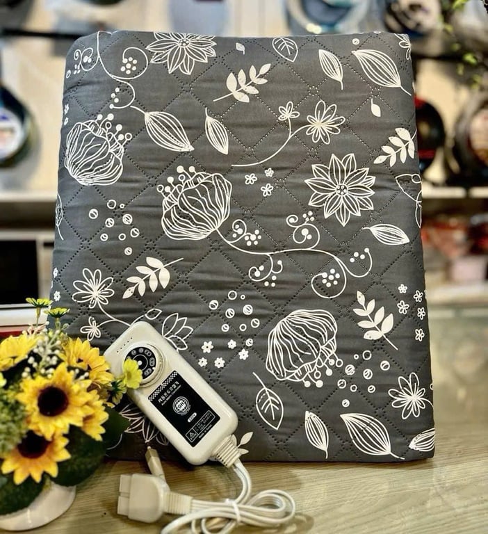 Đệm điện nhung - cotton  Hanil Hàn Quốc