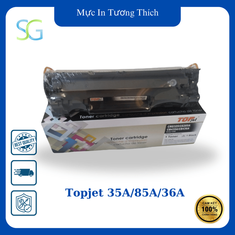 Hộp Mực In Tương Thích 35A- CB435A/436A/285A/278A Topjet