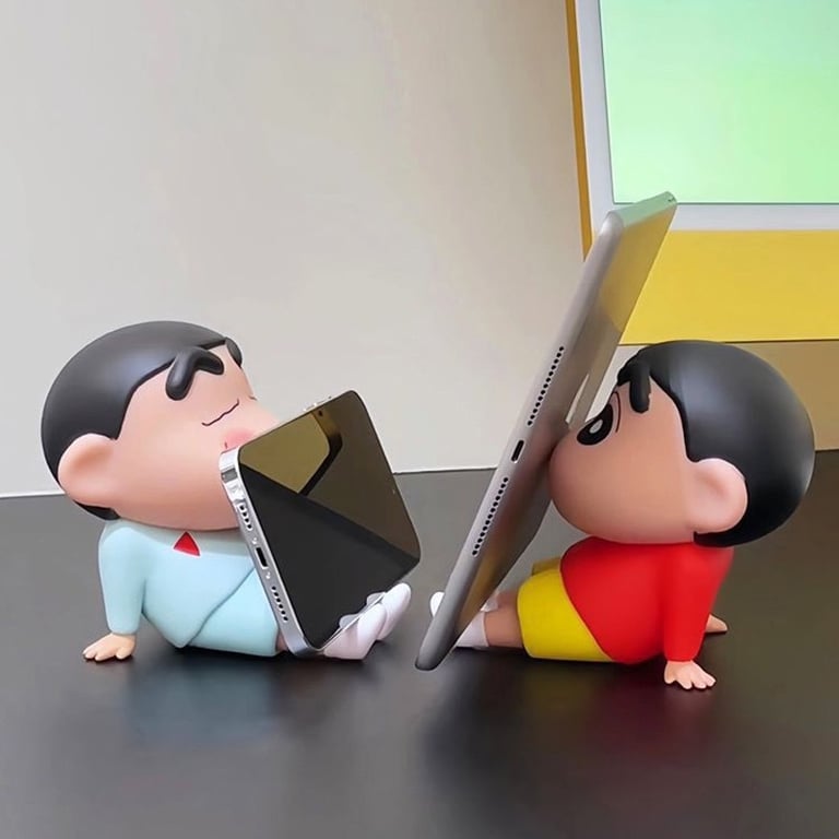 Giá đỡ điện thoại sáng tạo Crayon Shin _ Chan