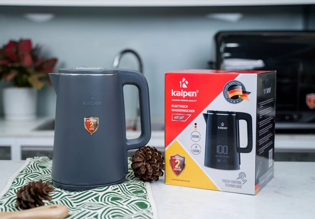 ẤM ĐUN NƯỚC SIÊU TỐC KALPEN KK92 DUNG TÍCH 1,8L