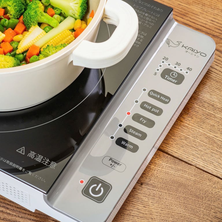 Bếp từ đơn lõi đồng 5 chế độ nấu thông minh Kaiyo (KIH-4052