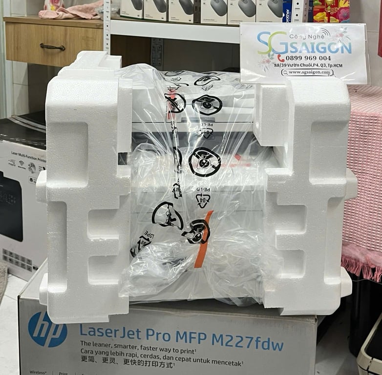 Máy In Đa Năng Trắng Đen Hp Laserjet Pro M227fdw (G3Q75A) - Hàng Chính Hãng