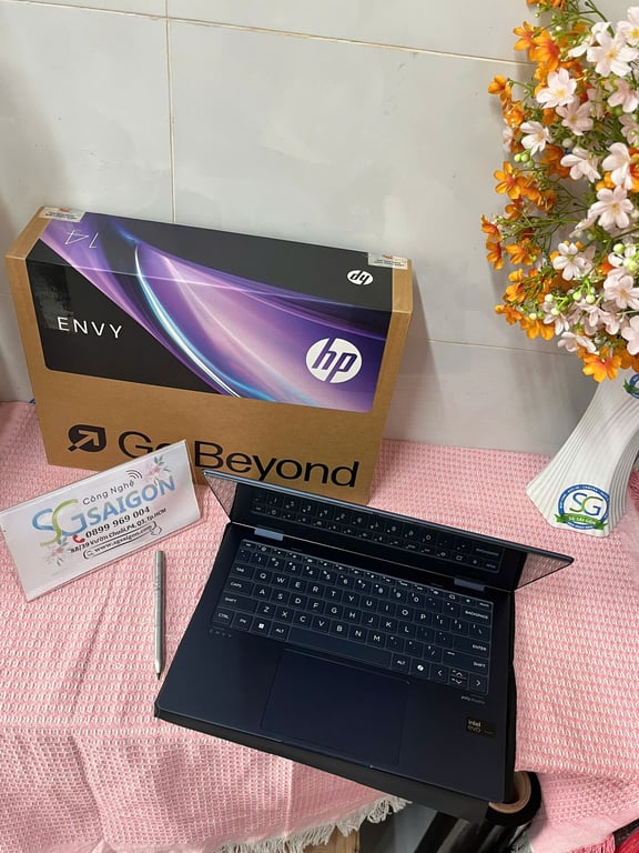 Laptop HP ENVY X360 14-fc0091TU A19C1PA (Intel Core Ultra 5 125U/ 16GB/ 1TB/ 14 inch 2.8K/ Win 11/ Xanh)