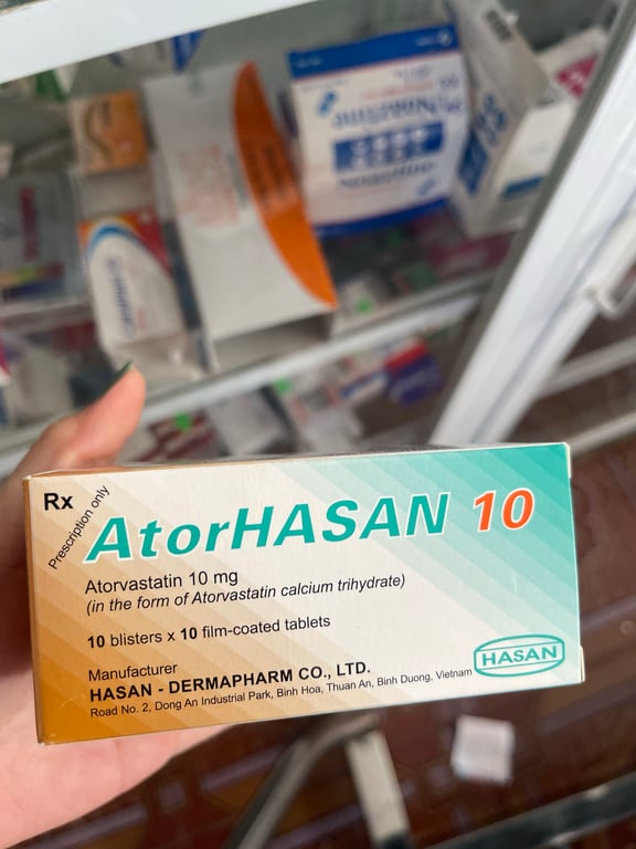 Atovastatin 10 Hassan h/100v