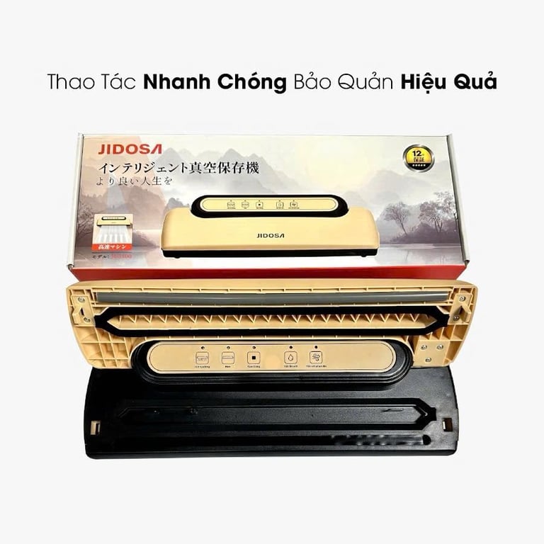 MÁY HÚT CHÂN KHÔNG JIDOSA- JD3400