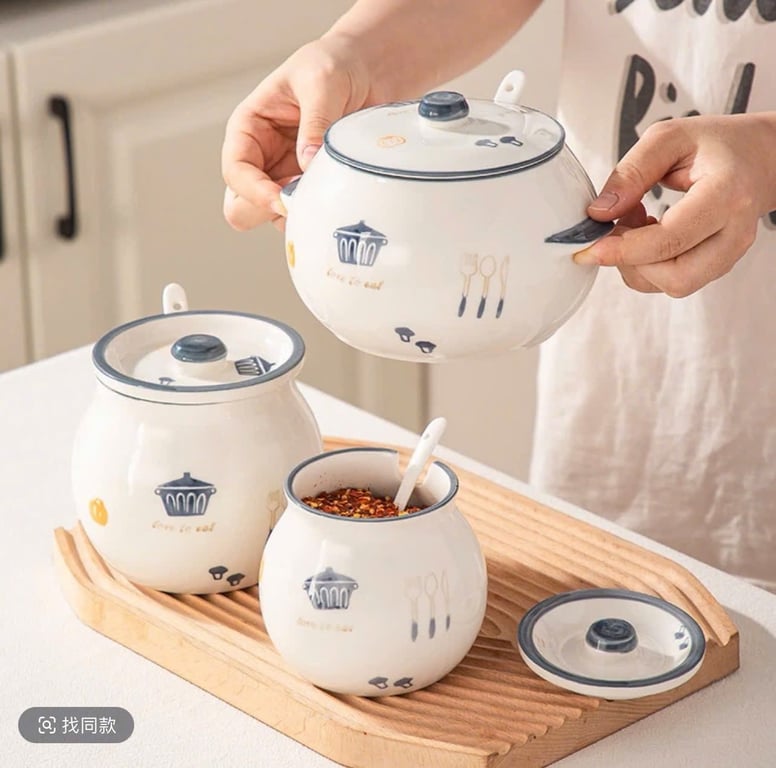 Liễn đựng mỡ 880ml và 1200ml