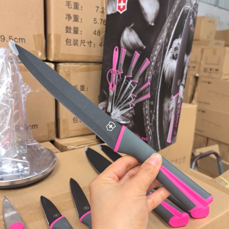 Bộ dao bếp 8 món xuất Âu - KC01