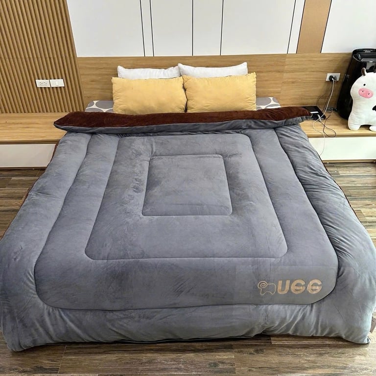 CHĂN LÔNG CỪU UGG MẪU MỚI CHÀO ĐÔNG