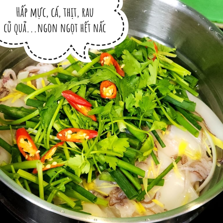 Xửng hấp 3 nấc inox - kèm VUNG KÍNH Minata size 24cm ❤️