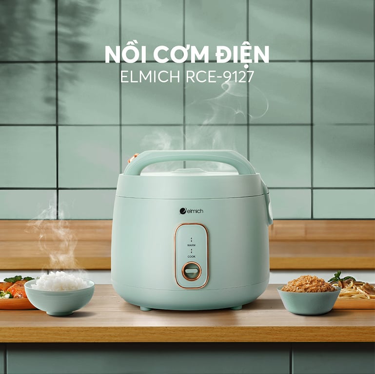 NỒI CƠM ĐIỆN ELMICH 1.8L RCE-9127