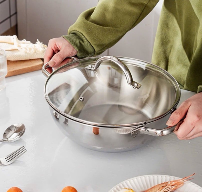 [LK593 - LK594] - Nồi hai quai Lunkai 24cm&26cm