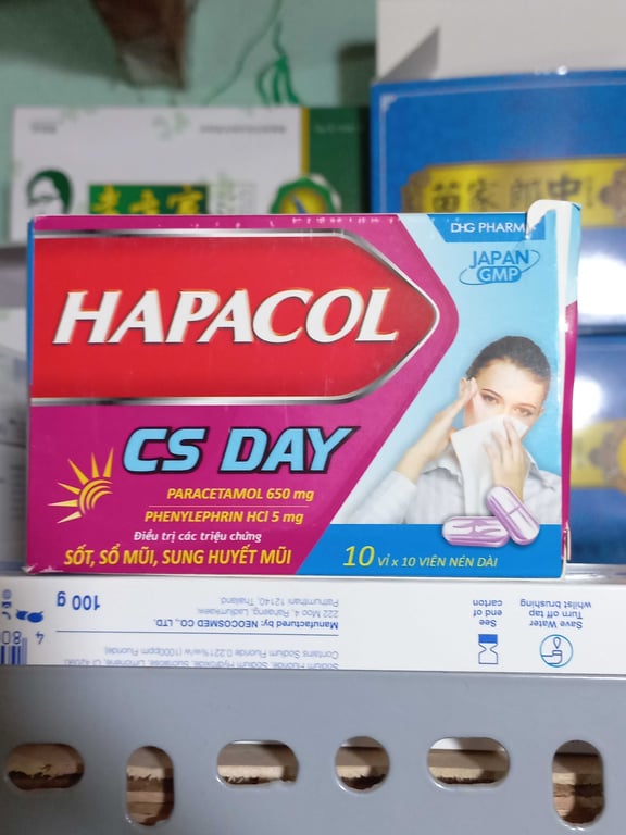 Hapacol CS day HẬU GIANG h/100v