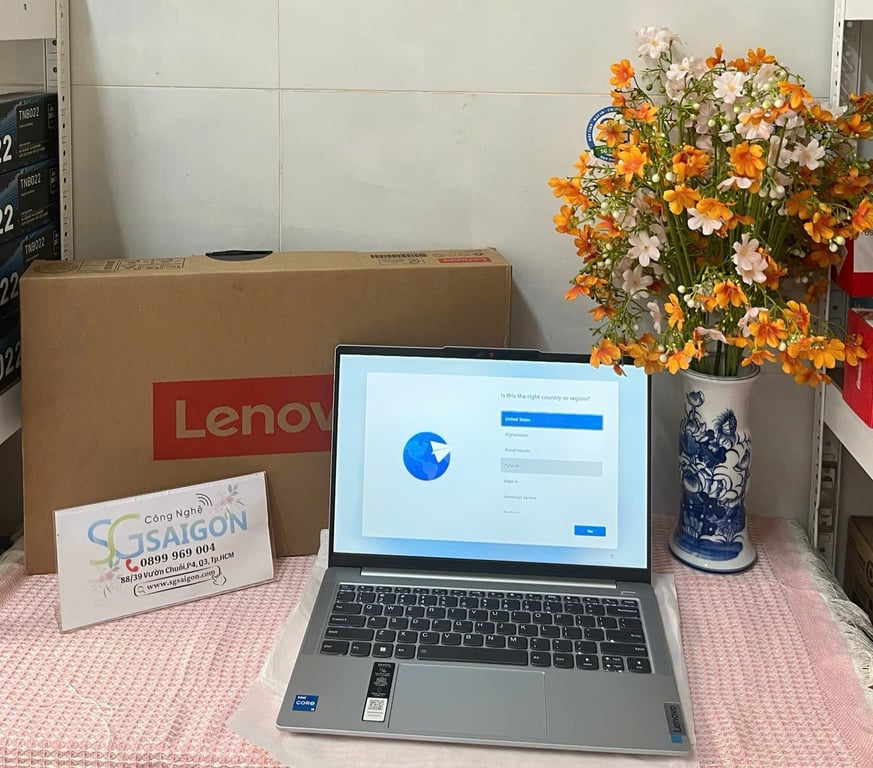 Laptop Lenovo Ideapad Slim 5 14IAH8 83BF002NVN I5-12450H/ 16GB/ 512GB PCIE/ 14.0 WUXGA/ WIN11/ XÁM
