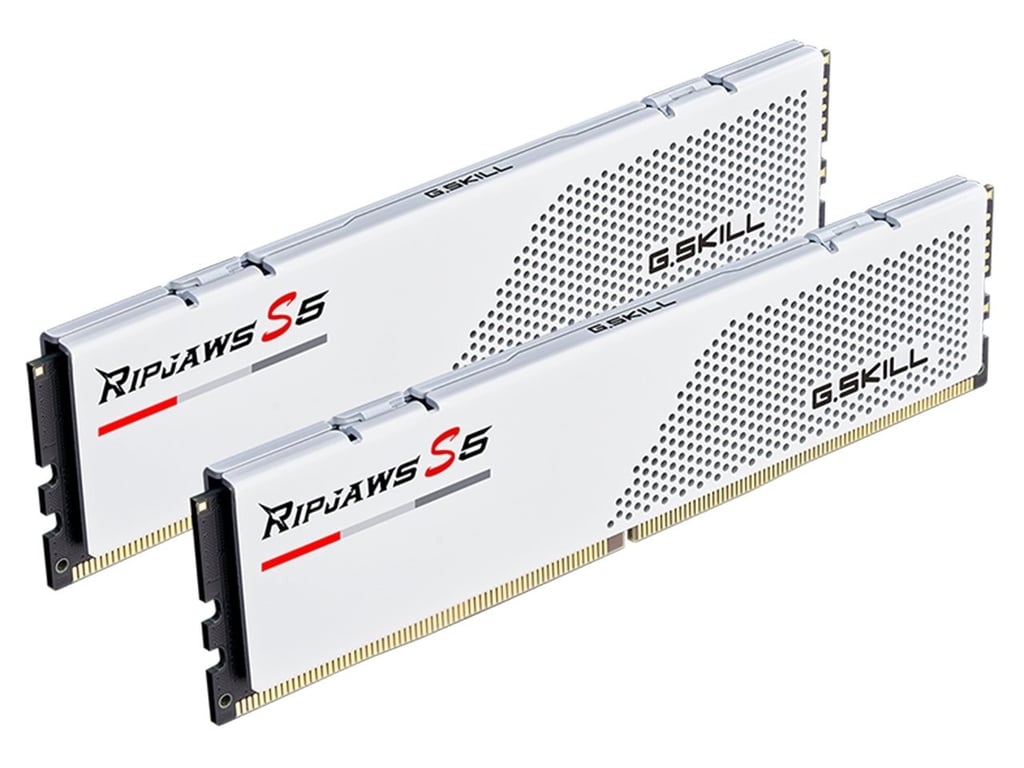 RAM G.Skill Ripjaws S5 32GB (2x16GB) 5600 DDR5 White