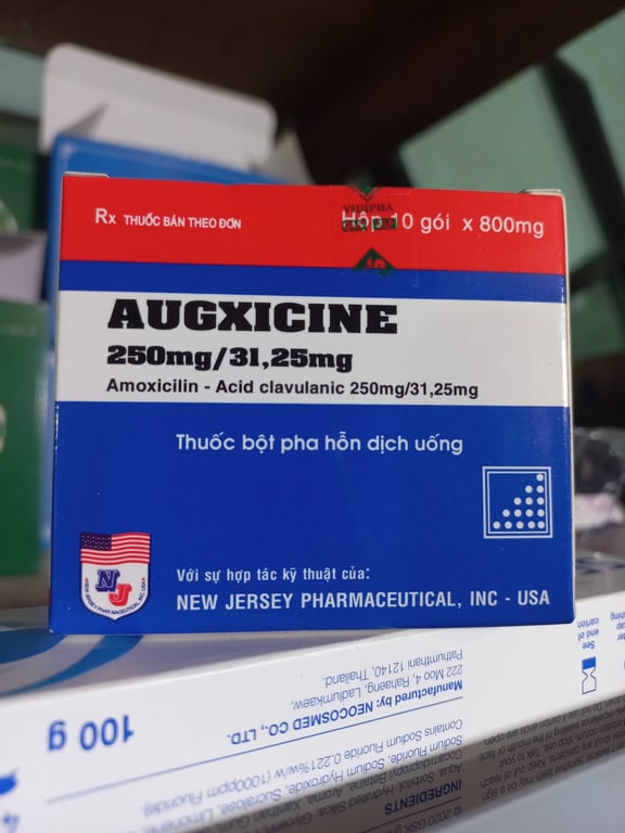 Augxicin 250mg h/10gói