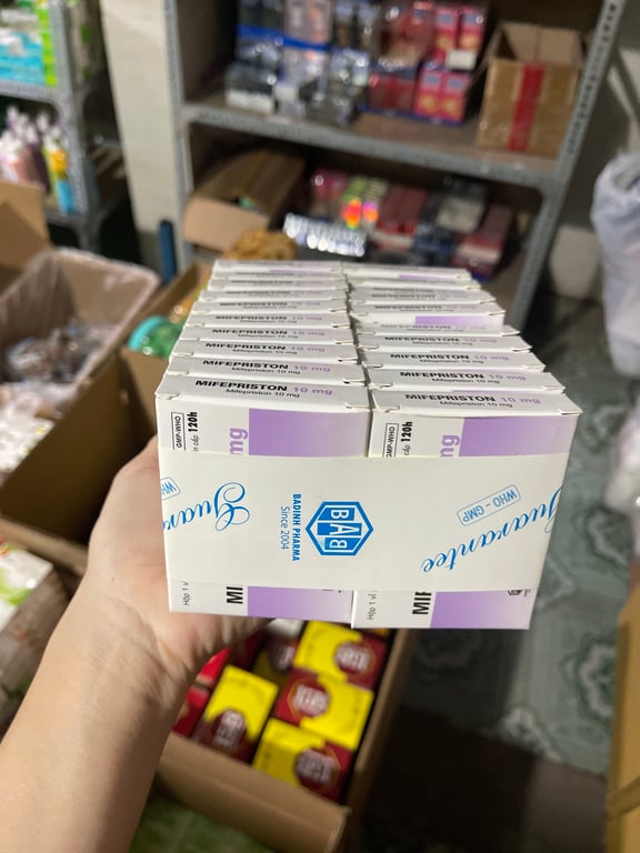 Ngừa ba đình  1v lốc /20v mifepriston
