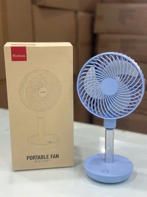 Quạt sạc mini để bàn YOOBAO F1 10000mAh - Có thể chạy 60 giờ liên tục!