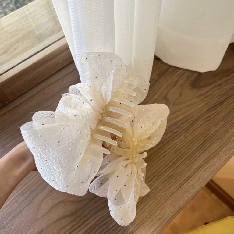 Set 2 kẹp tóc mây bồng