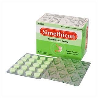 Simethicon 80 k/hòa h/200 v