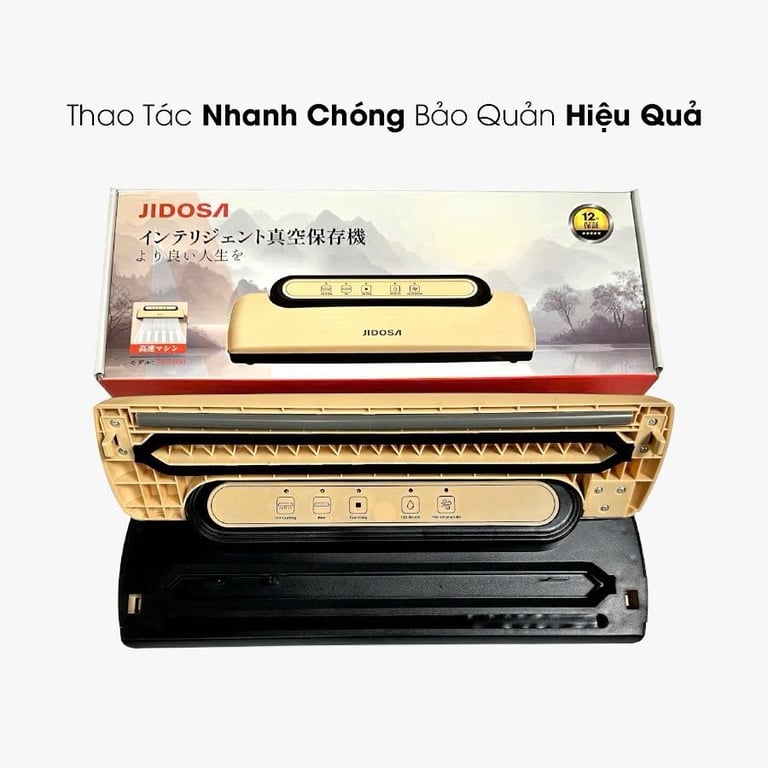 JD3400 - Máy Hút Chân Không Thực Phẩm Gia Đình JIDOSA 100W