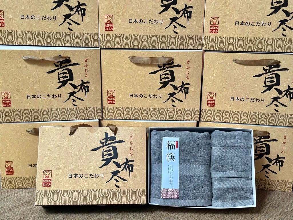 Set Khăn Tắm, Khăn Mặt Cao Cấp từ Nezumi Nhật Bản - Trải Nghiệm Tựa Spa Tại Nhà