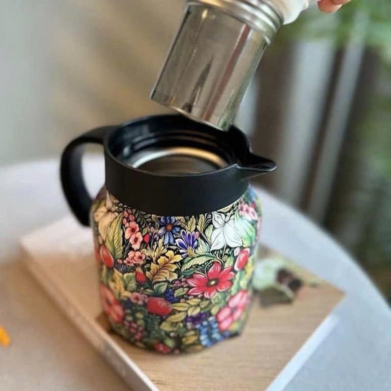 BÌNH GIỮ NHIỆT CÓ KÈM LỌC TRÀ MAGRACE PARIS INOX 304 800ml