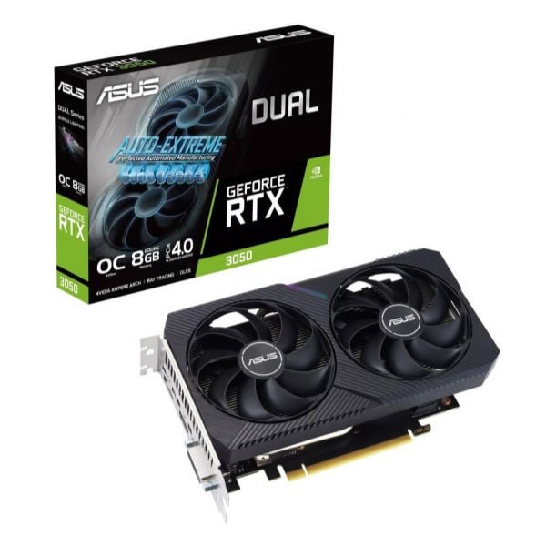 VGA Asus Dual RTX 3050 6GB GDDR6