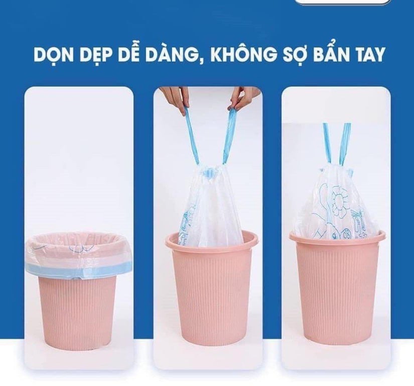 Set 2 túi đựng rác