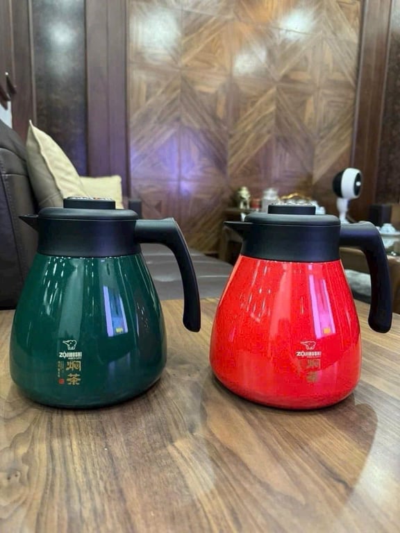 Bình ủ Zojirushi của Nhật cao cấp - Chiều cao 20cm -Dung tích 1.5l