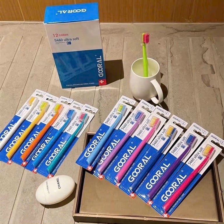 SET 12 BÀN CHẢI ĐÁNH RĂNG GOORAL