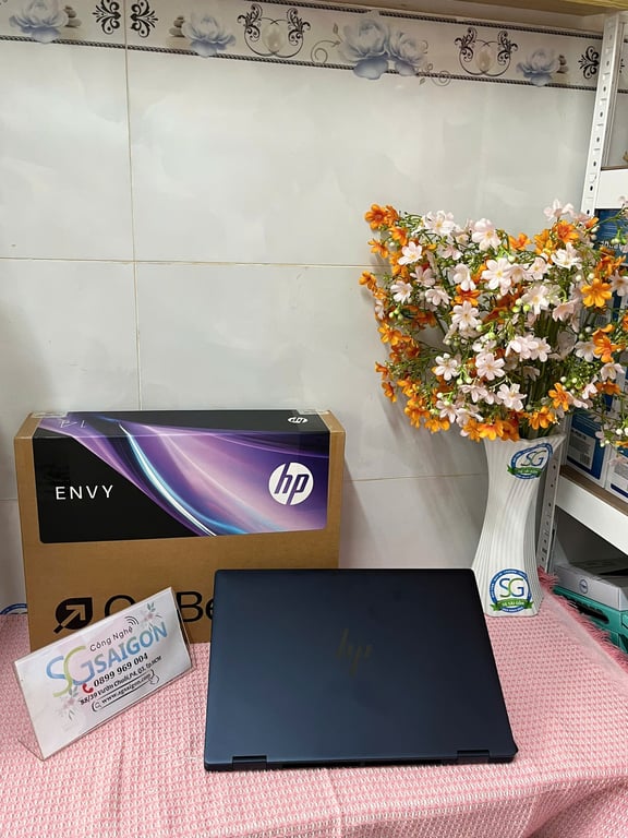 Laptop HP ENVY X360 14-fc0091TU A19C1PA (Intel Core Ultra 5 125U/ 16GB/ 1TB/ 14 inch 2.8K/ Win 11/ Xanh)