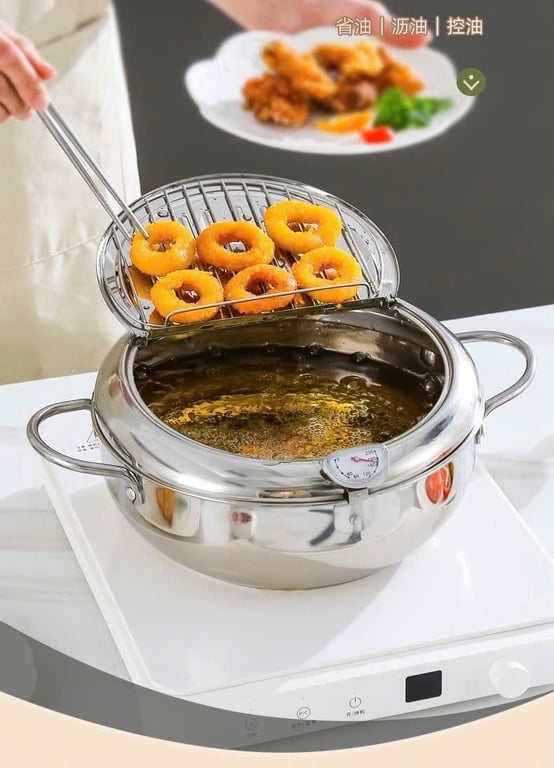 Nồi chiên ngập dầu Fryer Pot 2.2 lít và 3.4lít