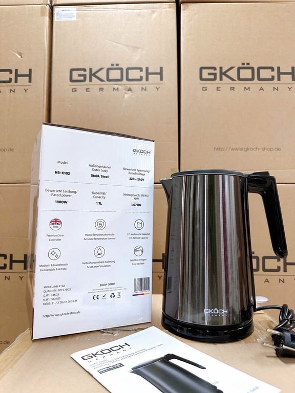 ẤM SIÊU TỐC GKÖCH GERMANY 1.7L