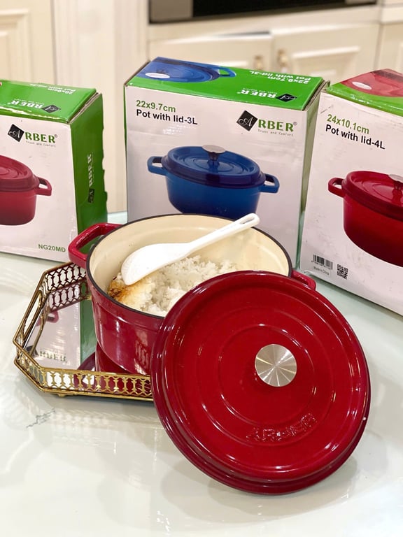 Nồi gang Arber 20cm -22cm