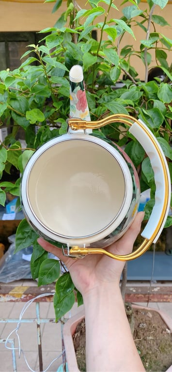 🌷 🌷 🌷 ẤM HOA TRÁNG MEN  3.3L❤️