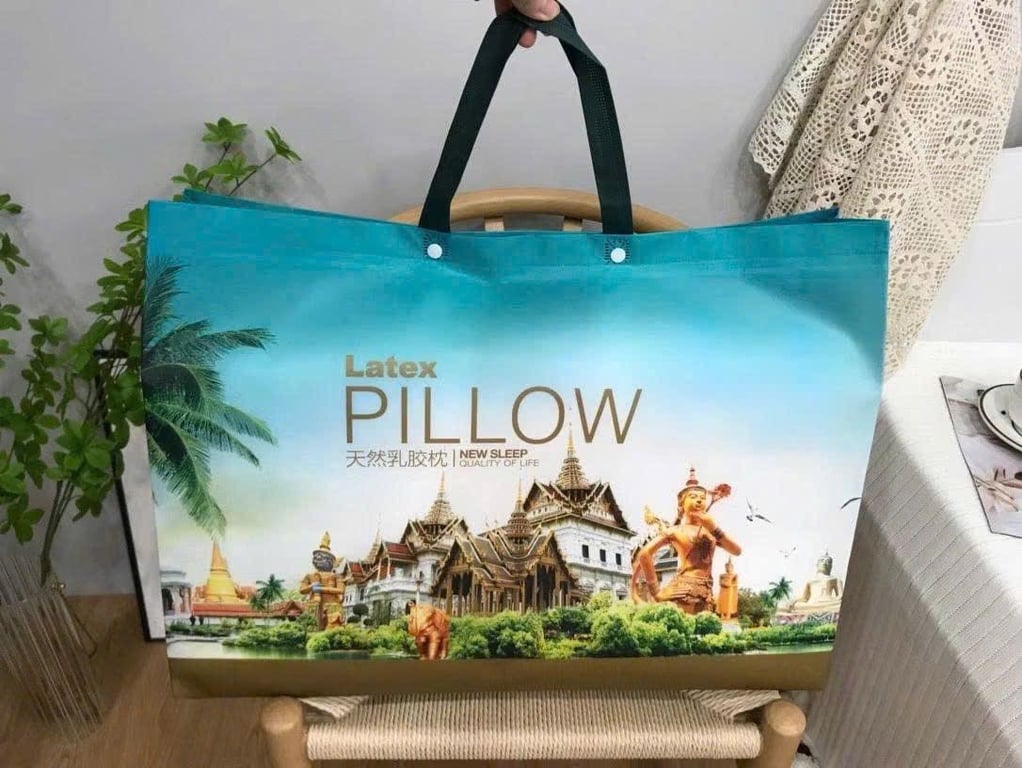 GỐI MATXA CAOSU NON  🇹🇭 Royal Natural Latex gối hạt massage chính hãngThái Lan