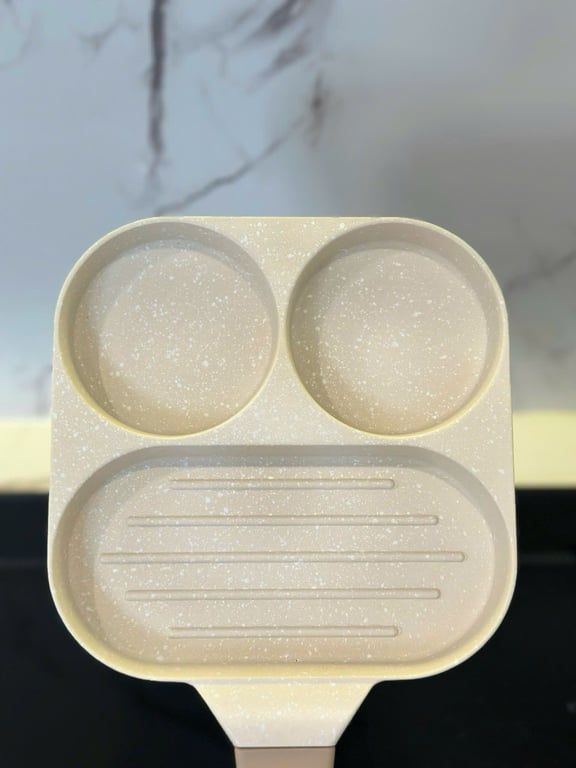 Chảo 3 ngăn Casabeni chính hãng Hàn Quốc