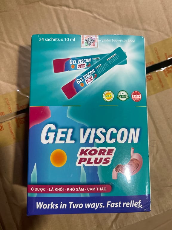 Gel viscon h/24 gói