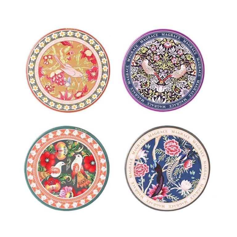 Set 4 Lót Ly Gốm Magrace Paris Cao Cấp