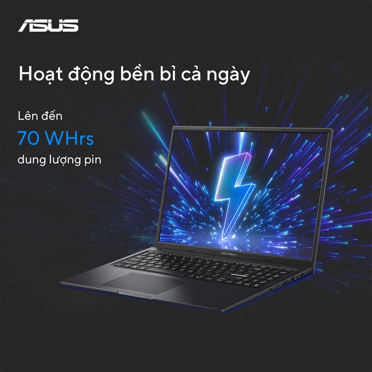 Laptop Gaming ASUS Vivobook 16X K3605ZU-RP296W (i5-12500H, RTX 4050 6GB, RAM 16GB DDR4, SSD 512GB, 16 Inch IPS WUXGA 144Hz, Win 11)