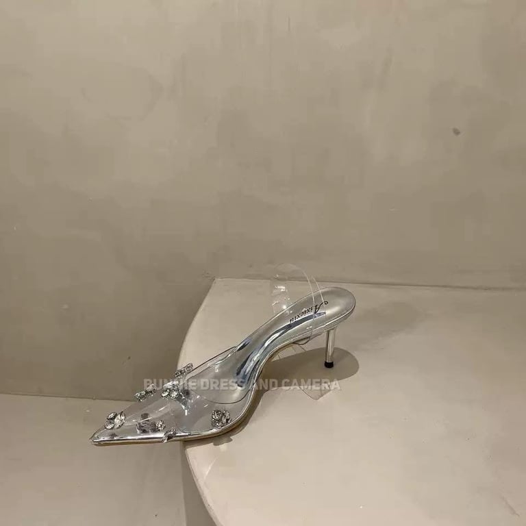 Guốc mica đá Louboutin likeauth