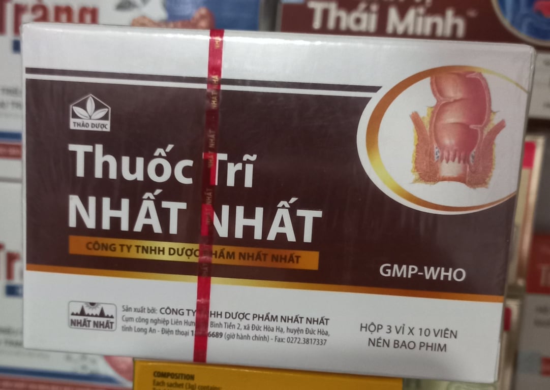 Thuốc trĩ Nhất Nhất  30 viên / hộp