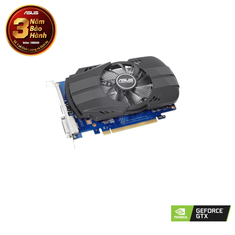 Card Màn Hình ASUS PH-GT1030-O2G (2GB GDDR5/ 64-bit/ DVI+HDMI)