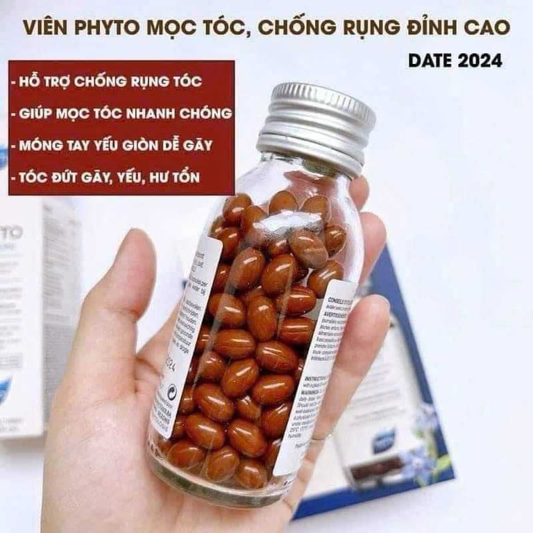 Viên uống mọc tóc Phytophanere 120 viên