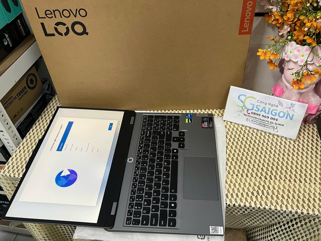 Laptop Lenovo LOQ 15IAX9 83GS001RVN (Intel Core i5-12450HX | 12GB | 512GB | RTX 3050 | 15.6-inch FHD | Win 11 | Xám)